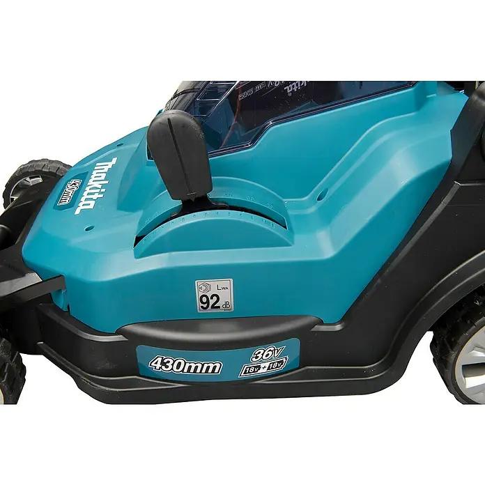 Makita Akumulatorska kosilica DLM432Z - 36 V, Bez akumulatora, Širina reza: 43 cm - Detaljan prikaz