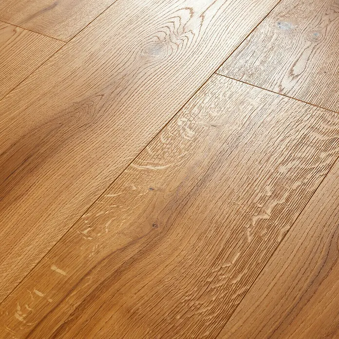 Fertigparkett Eiche Romeo - 2.200 x 260 x 15 mm, Landhausdiele - Detailaufnahme