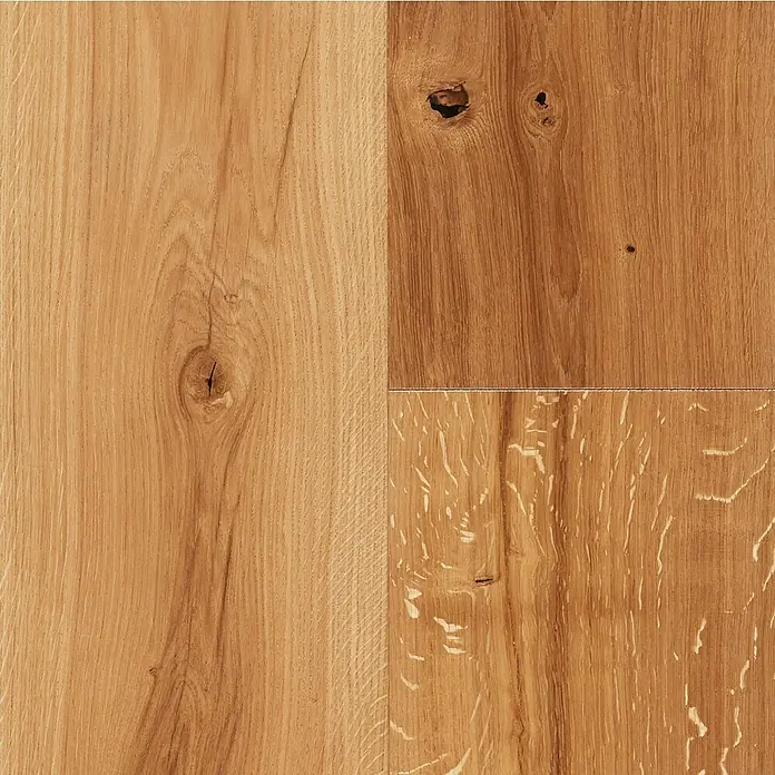 Fertigparkett Eiche Romeo - 2.200 x 260 x 15 mm, Landhausdiele - Detailaufnahme