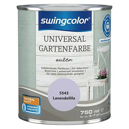 swingcolor  Farblasur Universal-Gartenfarbe