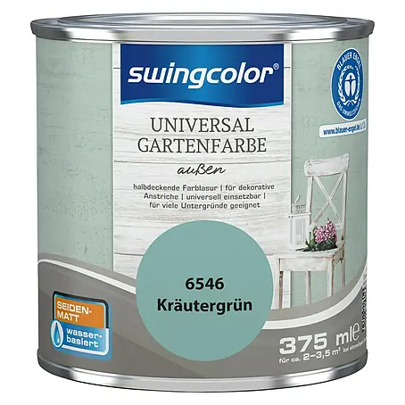 swingcolor  Farblasur Universal-Gartenfarbe