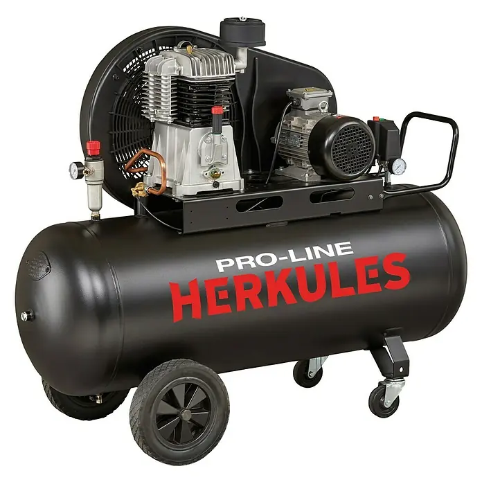 Herkules Kompressor Pro-Line N 59/270 CT5,5 - 4 kW, 10 bar, 270 l - Diagonale Ansicht
