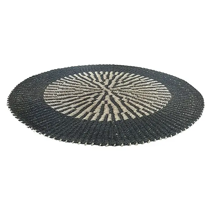 Okrugli tepih Cosy - Višebojan, Promjer: 150 cm - Dijagonalni pogled