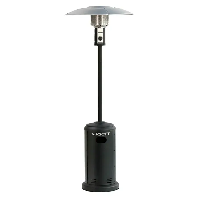 Estufa de exterior Viborg - 8,8 kW, Altura: 219 cm - Vista frontal