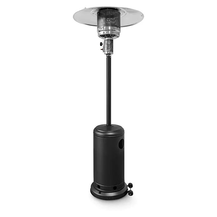 Estufa de exterior Billund - 14 kW, Altura: 221 cm - Vista frontal