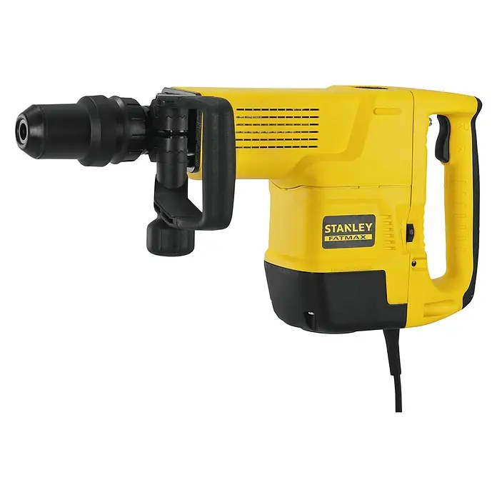 Stanley FatMax Martillo demoledor SFMEH230K-QS - 1.600 W, Energía de percusión: 15 J, Número de impactos: 900 /min - 1.890 /min - Vista angular