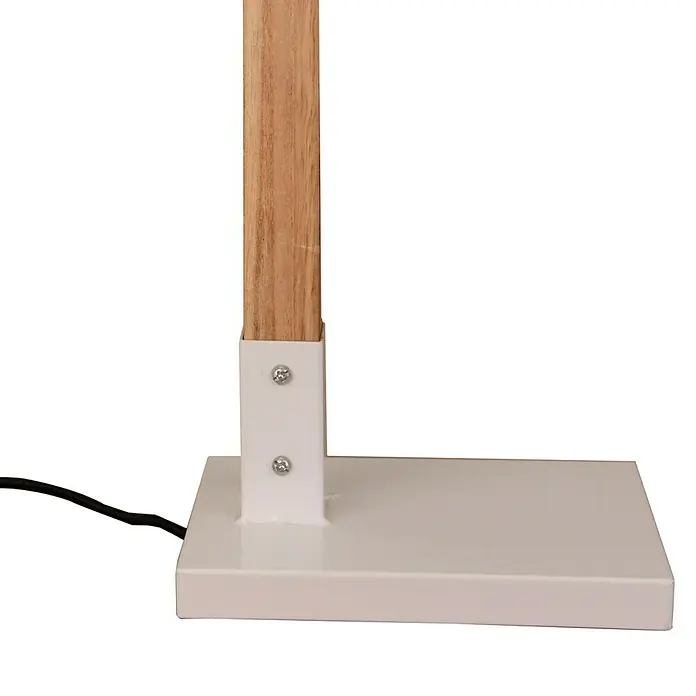 Tischleuchte - 40 W, Holz, E27 - Detailaufnahme