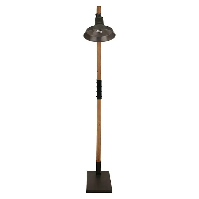Stehleuchte - 40 W, Höhe: 140 cm, Weiß, E27 - Vorderansicht