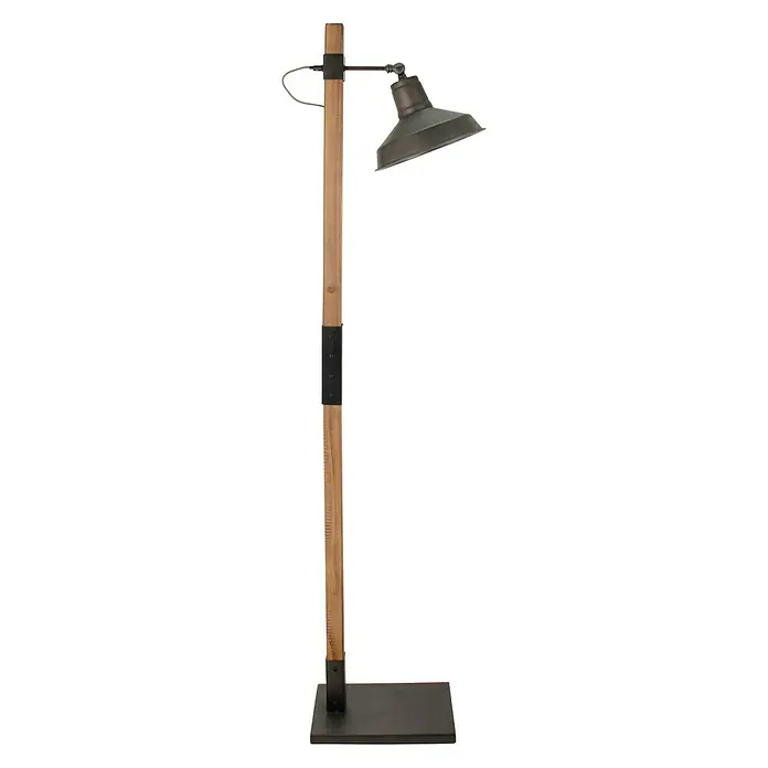 Stehleuchte - 40 W, Höhe: 140 cm, Weiß, E27 - Rechte Seitenansicht