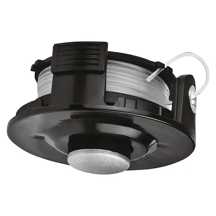 Makita Fadenkopf Tap&Go - Passend für: Makita Akku-Rasentrimmer DUR181Z und DUR181RF, Anzahl der Fäden: 1 - Diagonale Ansicht