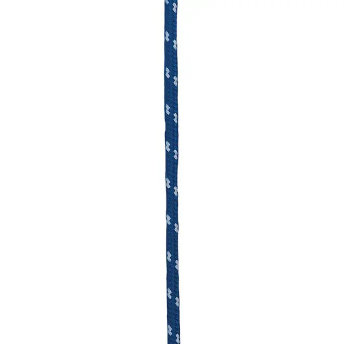 Seilflechter Cabo a metros Yacht-Sheet - Diámetro: 12 mm, Azul/Blanco, Poliéster - Primer plano