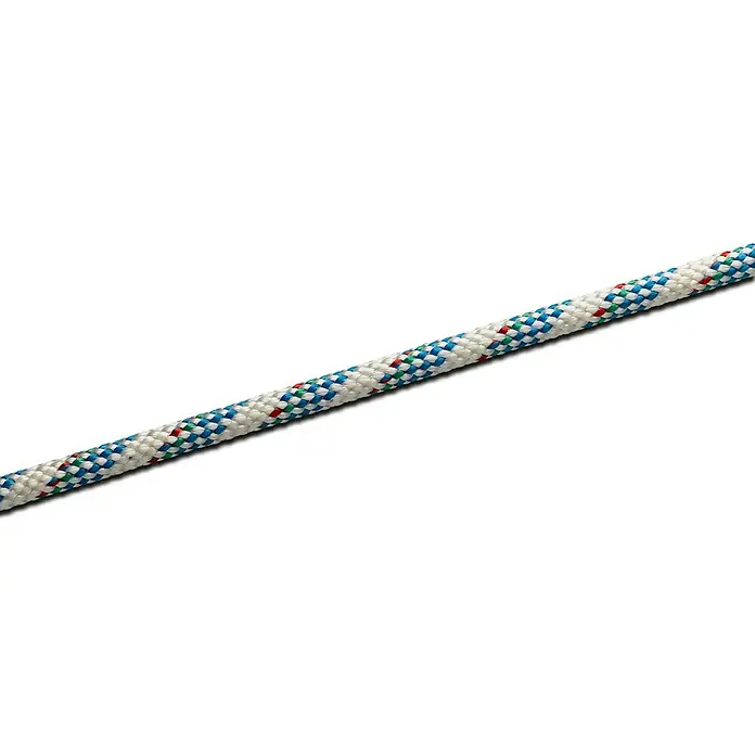 Seilflechter Cabo a metros Atlantik Plus - Diámetro: 14 mm, Blanco/Azul, Poliéster - Primer plano