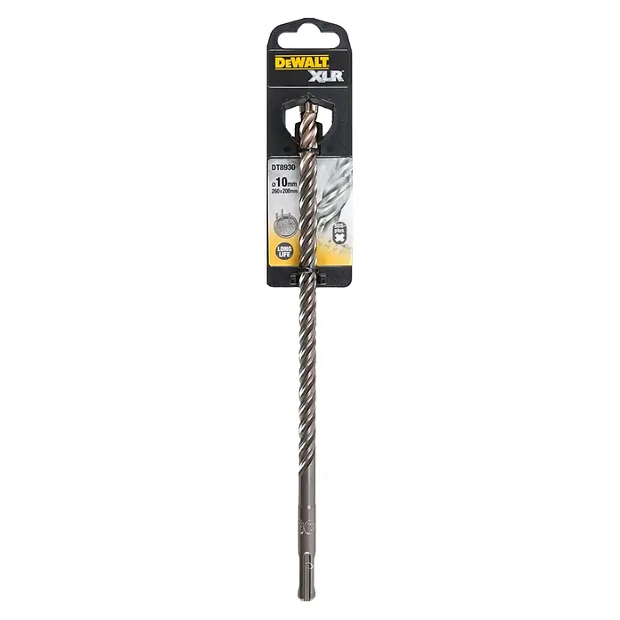 Dewalt SDS-Plus Betonbohrer - Durchmesser: 10 mm, Länge: 260 mm - Vorderansicht