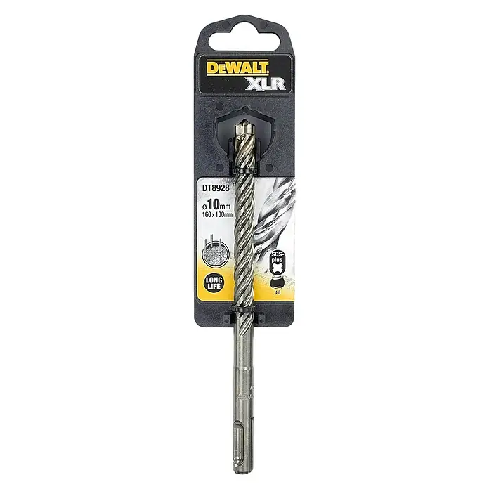 Dewalt SDS-Plus Betonbohrer - Durchmesser: 10 mm, Länge: 160 mm - Vorderansicht