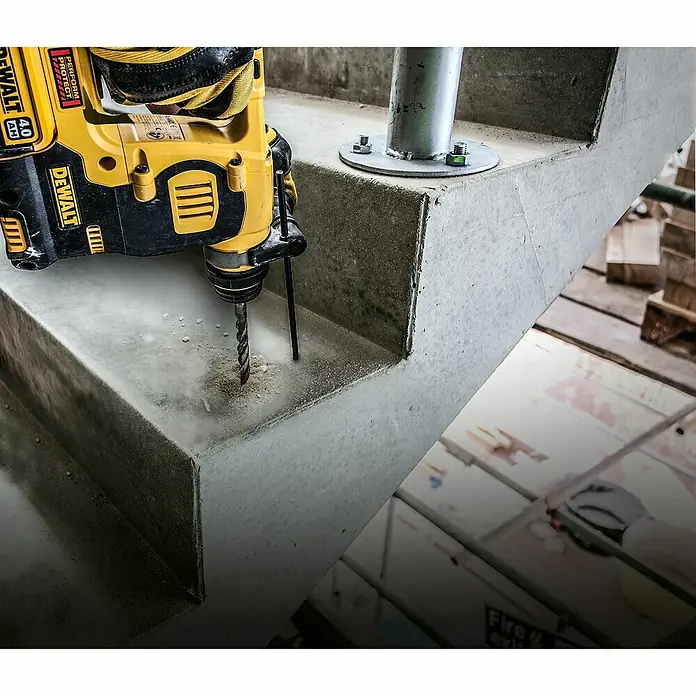 Dewalt SDS-Plus Betonbohrer - Durchmesser: 8 mm, Länge: 160 mm - Anwendungsbeispiel