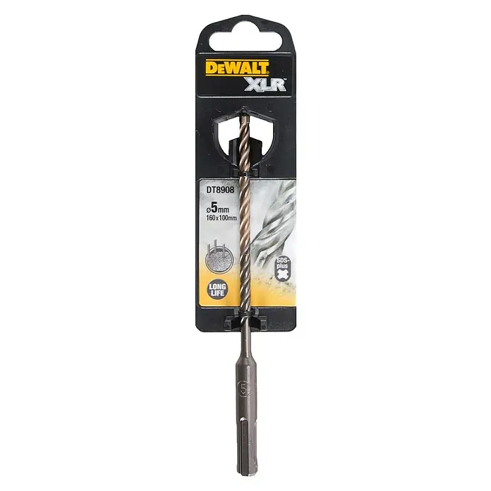 Dewalt SDS-Plus Betonbohrer - Durchmesser: 5 mm, Länge: 160 mm - Vorderansicht