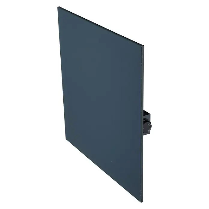 Admiral Infrarot-Metallheizkörper - 60 x 60 cm, 365 W, Anthrazit - Diagonale Ansicht