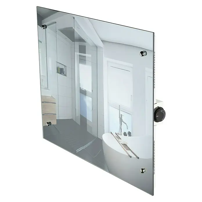 Admiral Infrarot-Spiegelheizkörper - 70 x 55 cm, 500 W - Diagonale Ansicht