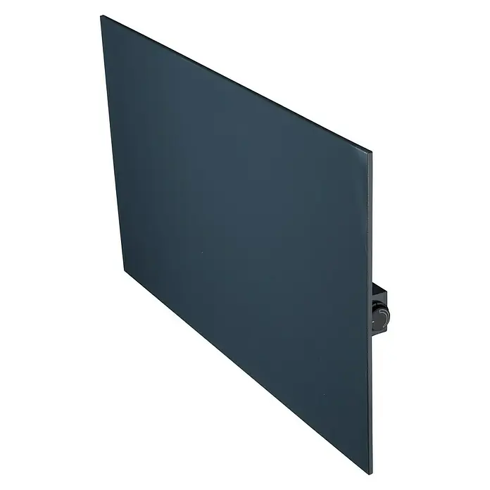 Admiral Infrarot-Metallheizkörper - 120 x 60 cm, 1.100 W, Anthrazit - Diagonale Ansicht
