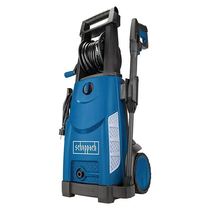 Scheppach Visokotlačni čistač HCE 2000 - 2.000 W, Maksimalni tlak: 153 bar, Količina protoka: 480 l/h - Dijagonalni pogled
