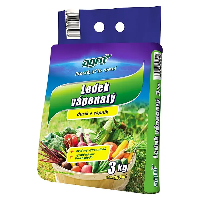 Agro Gnojivo sa većim udjelom dušika - 3 kg, Sadržaj je dovoljan za: 300 m² - Dijagonalni pogled