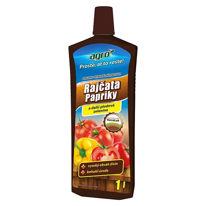 Agro Gnojivo za rajčice i paprike - 1 l - Pogled sprijeda
