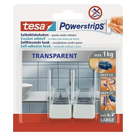 Tesa Powerstrips Selbstklebehaken
