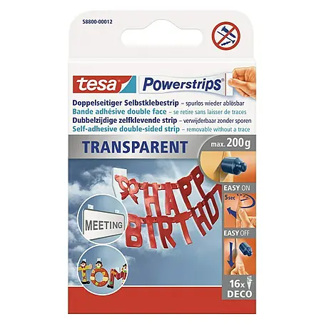 Tesa Powerstrips Selbstklebestrip DECO