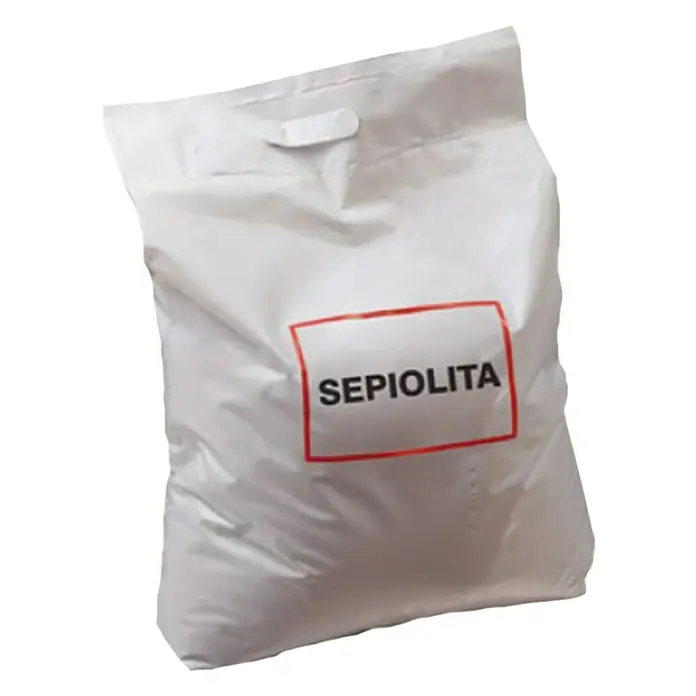 BHS Zaragoza Piedra mineral sepiolita - Grano: 15 mm - 30 mm, 20 kg - Vista frontal