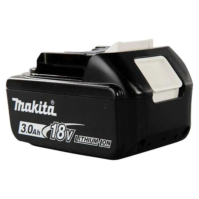Makita Akku BL1830B - 18 V, 3 Ah - Diagonale Ansicht