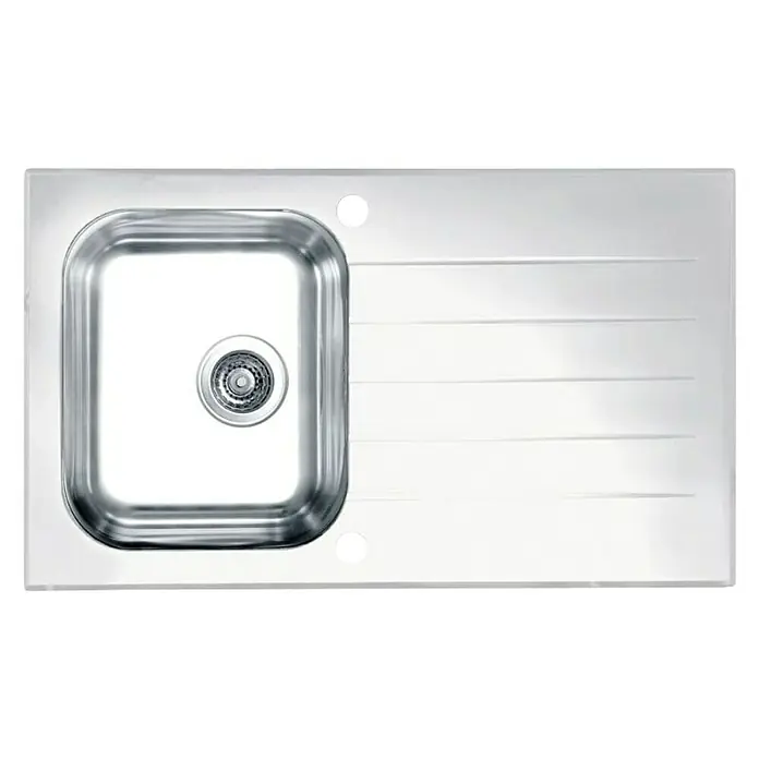 Alveus Ugradbeni sudoper Glassix 10 - 86 x 50 cm - Pogled odozgo