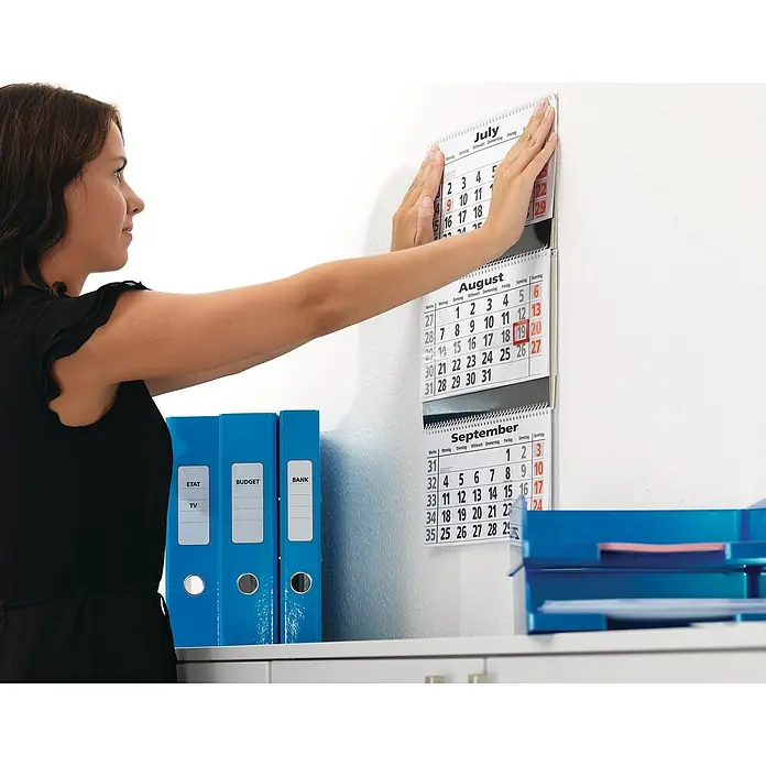 Tesa Powerstrips Selbstklebestrip Large - 10 Stk. - Anwendungsbeispiel