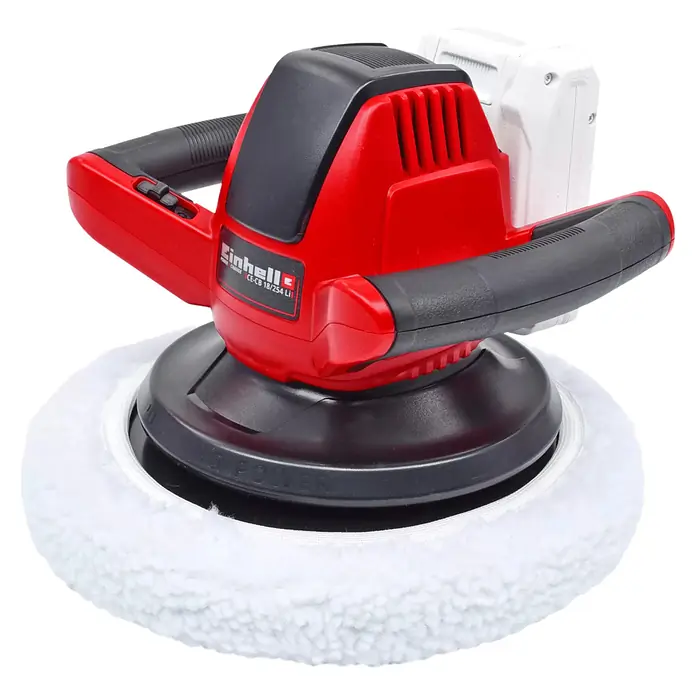 Einhell Power X-Change Pulidora de batería CE-CB 18/254 Li-Solo - 18 V, Número de revoluciones: 2.500 r.p.m., Sin batería