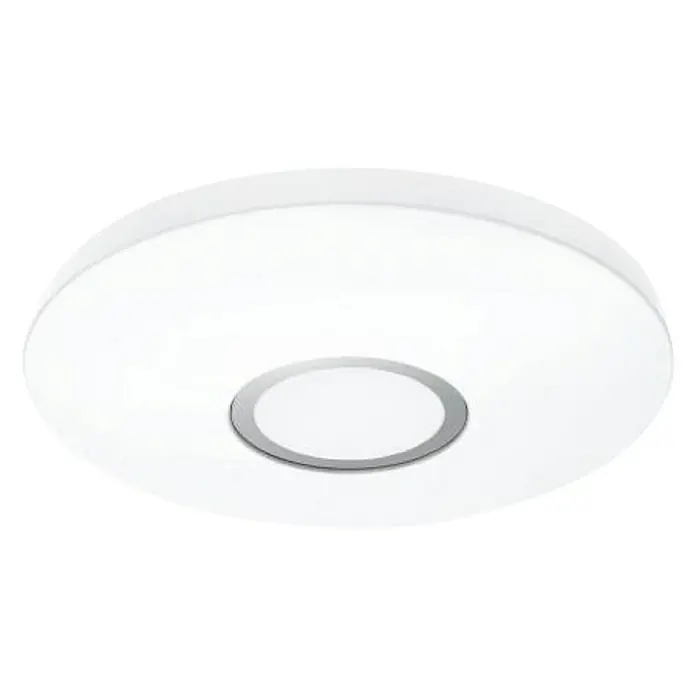 Ledvance LED-Deckenleuchte rund - 18 W, Ø x H: 34 x 8 cm, Weiß, RGBW - Diagonale Ansicht