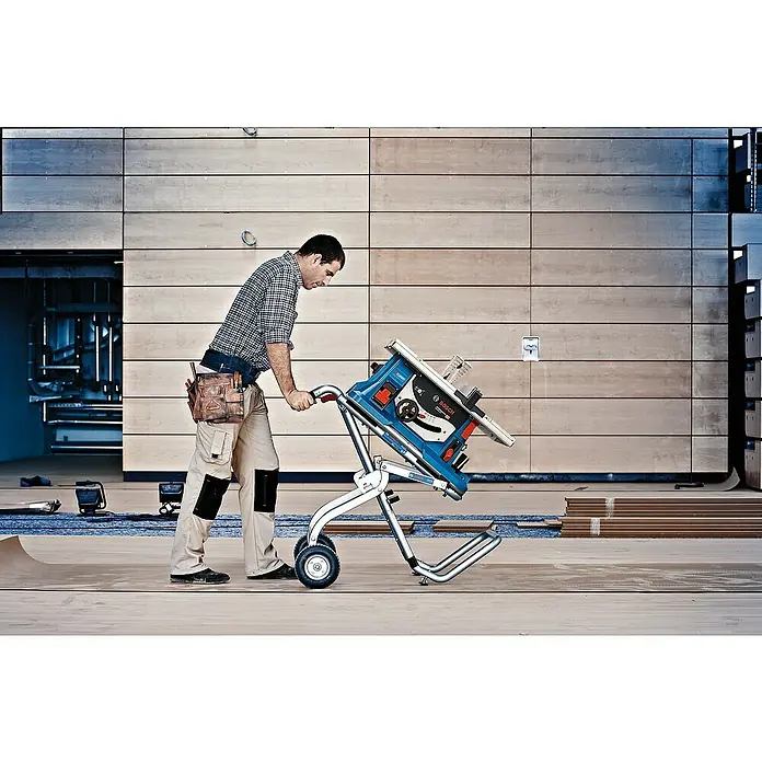 Bosch Professional Biturbo Akku-Tischkreissäge GTS 18V-216 - 18 V, Ohne Akku, Durchmesser Sägeblatt: 216 mm, Ohne Sägetisch - Anwendungsbeispiel