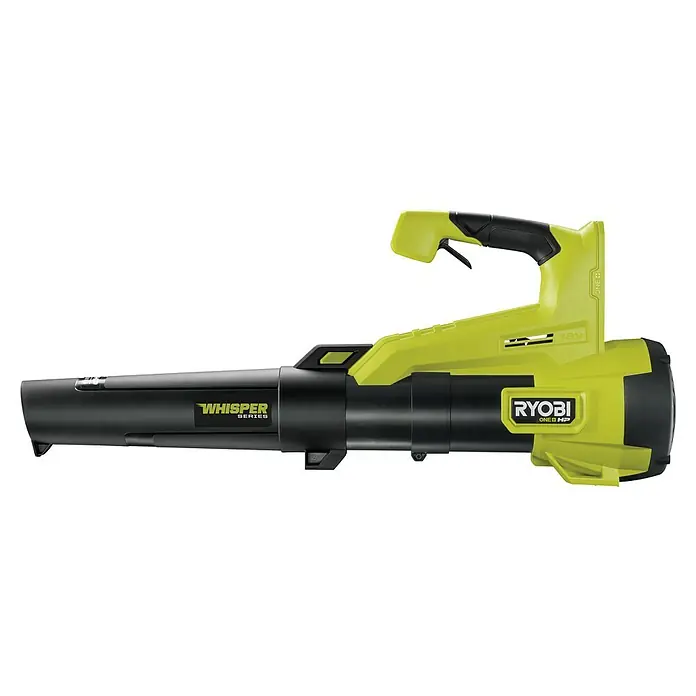 Ryobi ONE+ Akku-Laubbläser RY18BLXC-0 - Blasgeschwindigkeit: 177 km/h - Linke Seitenansicht