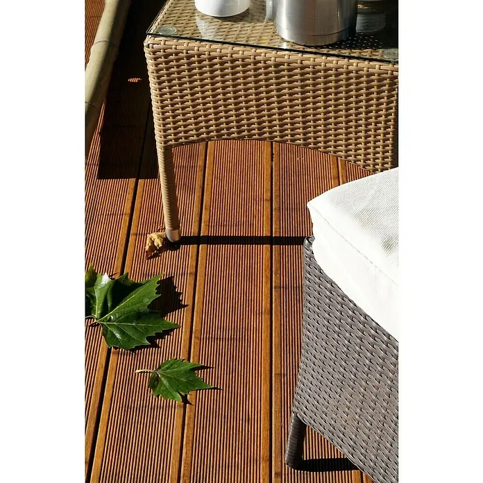 CoBaMs Terrassendiele - 220 x 14 x 2 cm, Bambus - Stimmungsaufnahme