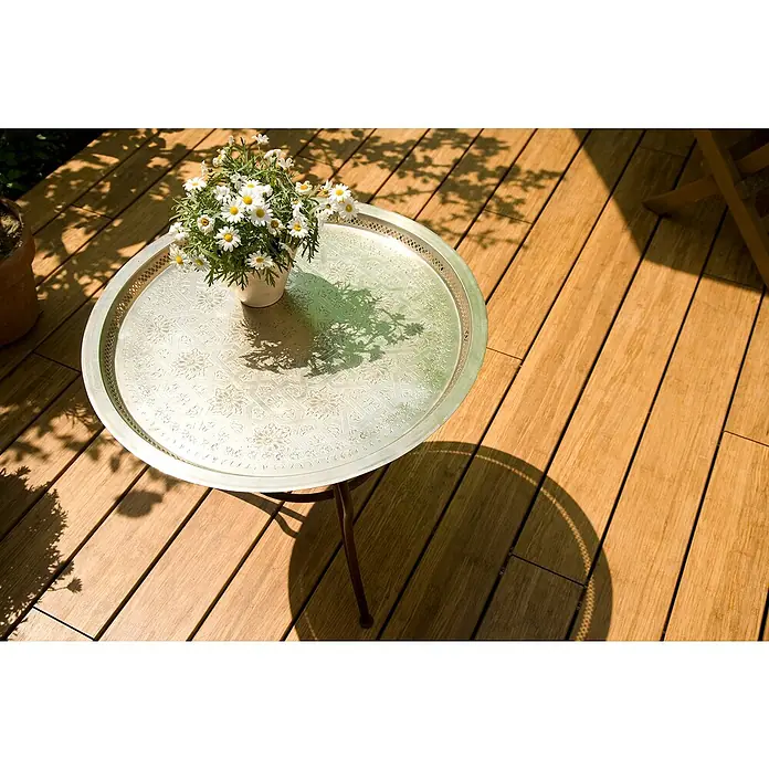 Terrassendiele - Bambus, 300 x 14 x 2 cm - Stimmungsaufnahme