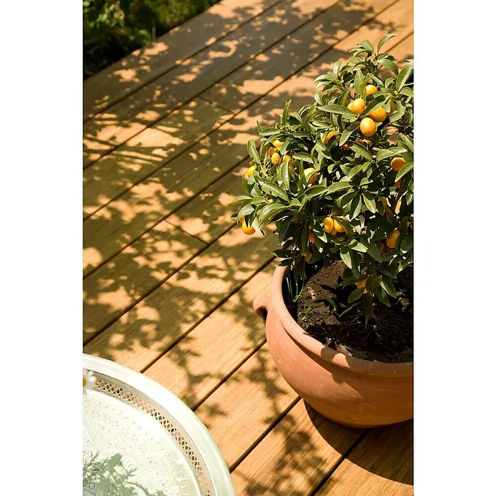 Terrassendiele - Bambus, 300 x 14 x 2 cm - Stimmungsaufnahme