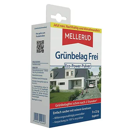 Mellerud  Grünbelag-Entferner Grünbelag Frei Eco-Power-Pulver
