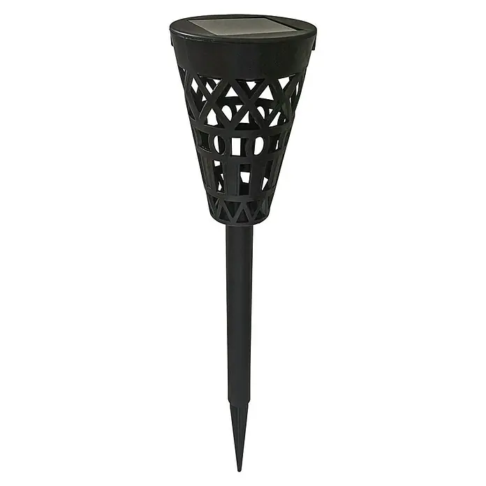 BAUHAUS Solarna svjetiljka - 2 Kom., Ø x V: 8 x 41 cm, IP44 - Pogled sprijeda