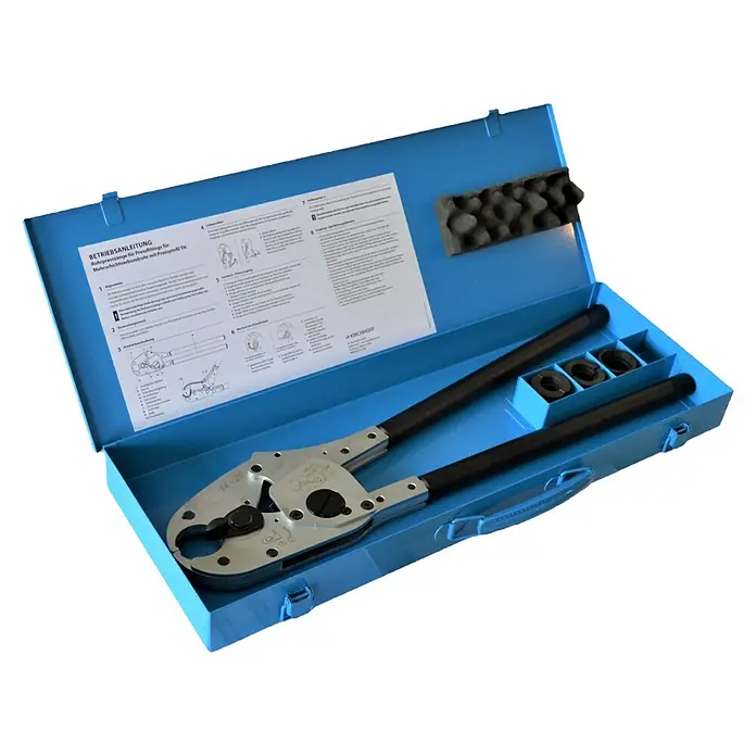 Handpresszangen-Set TH Kontur - Geeignet für: Alu-Verbundrohre - Diagonale Ansicht