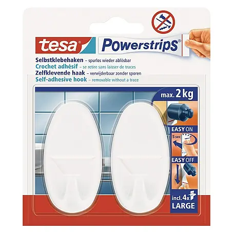 Tesa Powerstrips Selbstklebehaken