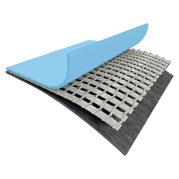 Intex Piscina Frame Greywood - Ø x Al: 457 x 122 cm, 16,8 m³, Gris - Primer plano