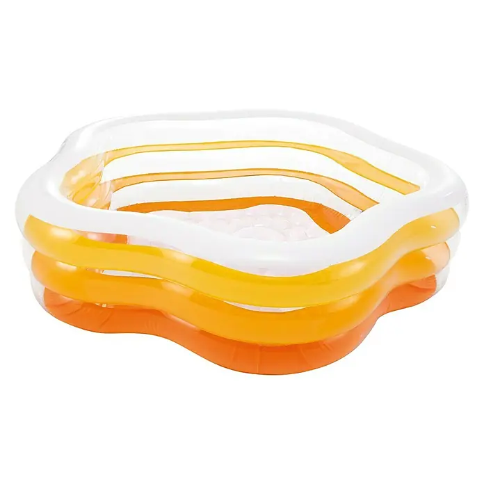 Intex Piscina hinchable Summer Color - 185 x 180 x 53 cm, Capacidad: 466 l - Vista frontal