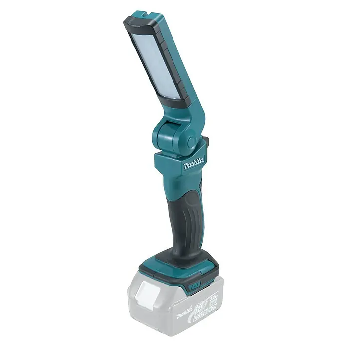 Makita LED-Arbeitsleuchte DML801 - 14,4 V - 18 V, Ohne Akku - Diagonale Ansicht
