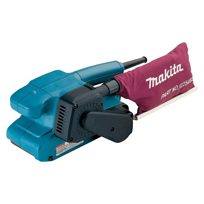 Makita Bandschleifer 9911J - 650 W, Bandabmessung: 76 x 457 mm - Diagonale Ansicht