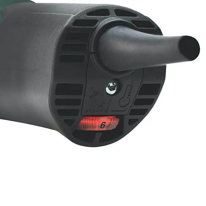 Metabo Winkelschleifer WEV 11-125 Quick - 1.100 W, Durchmesser Scheibe: 125 mm, Leerlaufdrehzahl: 2.800 U/min - 10.500 U/min - Detailaufnahme