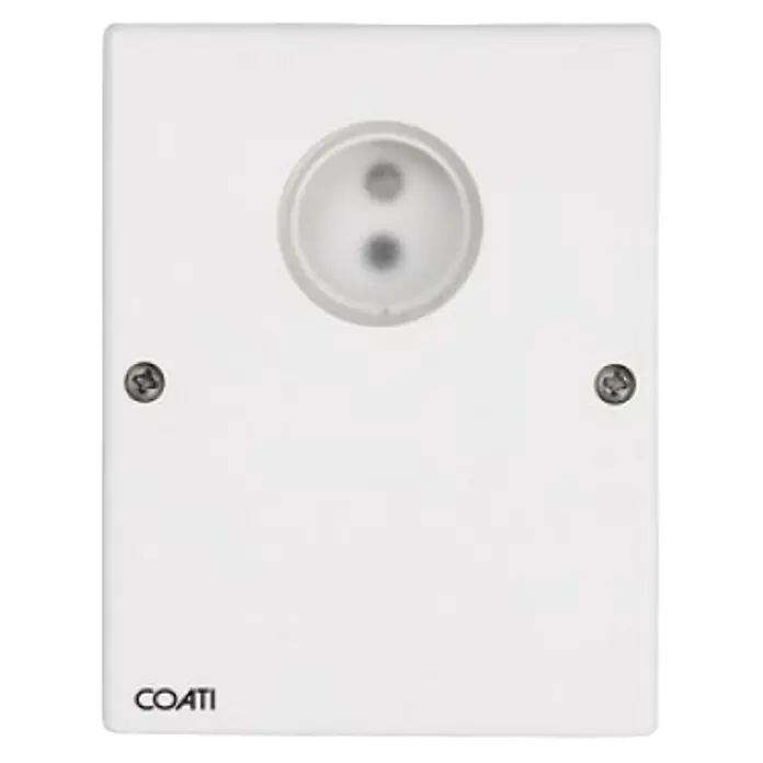 Coati Sensor crepuscular interruptor - Blanco, 180 ° - Vista frontal