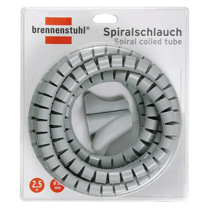 Brennenstuhl Spiraalslang - Lengte: 2,5 m, Diameter: 20 mm - Vooraanzicht